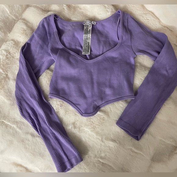 ZARA Purple Top - Picture 1 of 3